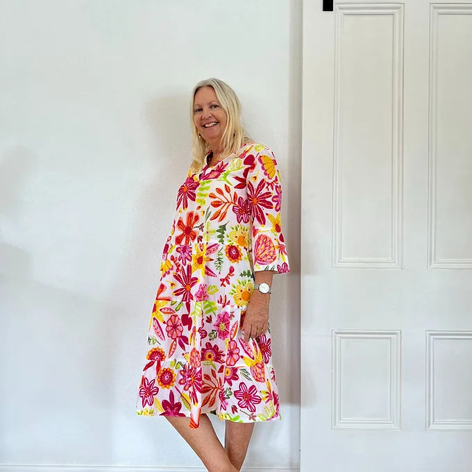 Lily Dress - Lordy Dordie - Spring Flowers