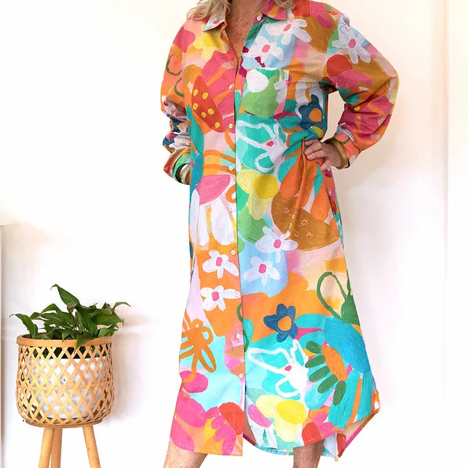 Alex Shirt Dress - Steph Chapman