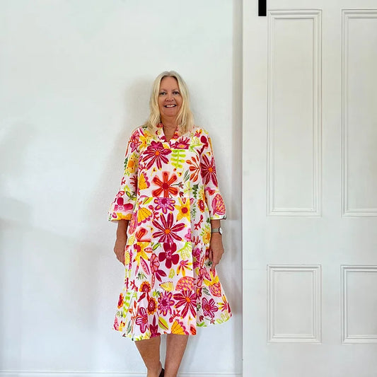 Lily Dress - Lordy Dordie - Spring Flowers