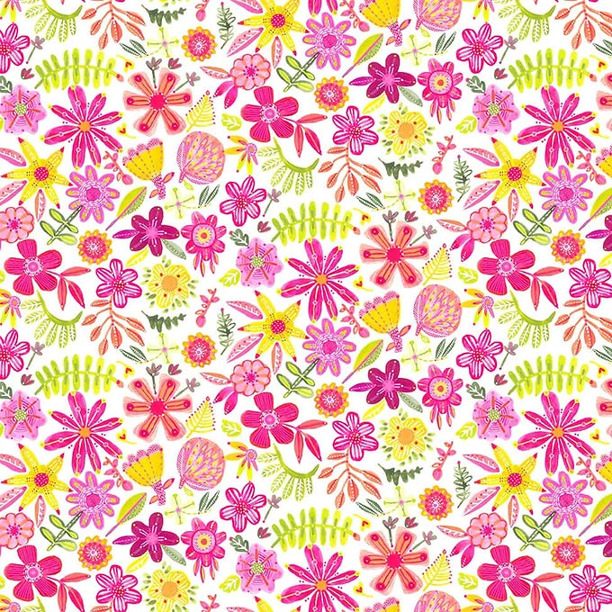 Mia Dress - Lordy Dordie - Spring Flowers
